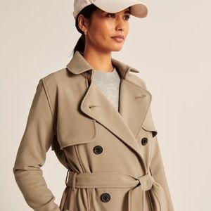 Abercrombie & Fitch drapey TrenchCoat